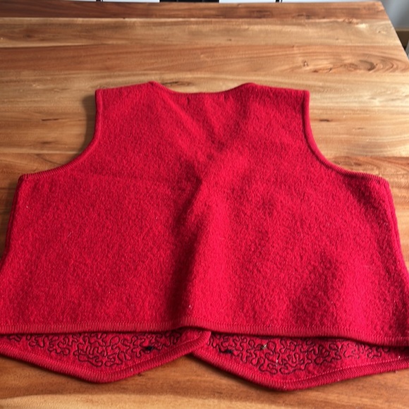 Vintage Herman Geist Wool Vest Petite PL - Picture 4 of 8